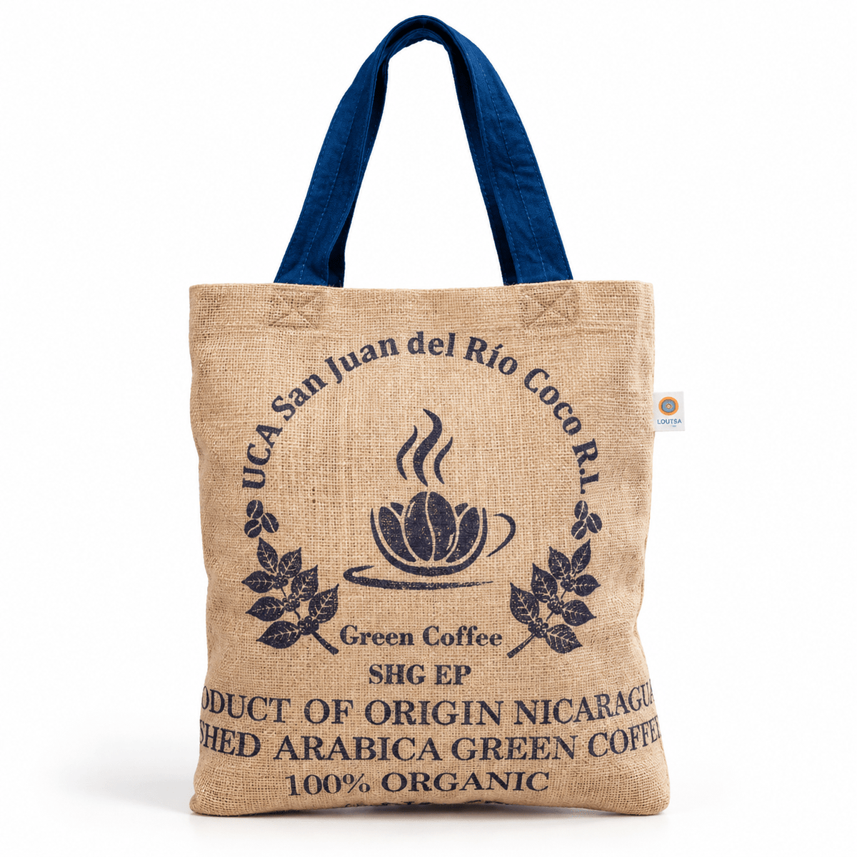 TOTEBAG TOILE DE JUTE RECYCLEE - LOUTSA Torréfacteur